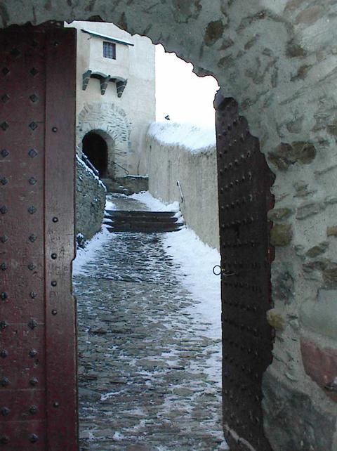 Fuchstor (Fox Gate) in wintertime