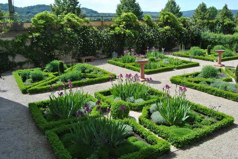 Garden of Philippsburg Palace